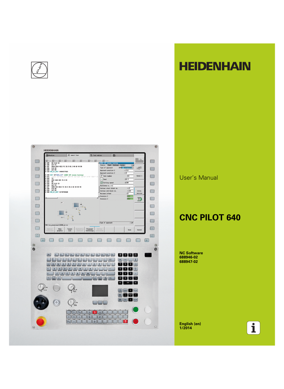 HEIDENHAIN SW 68894x-02 User Manual | 619 pages