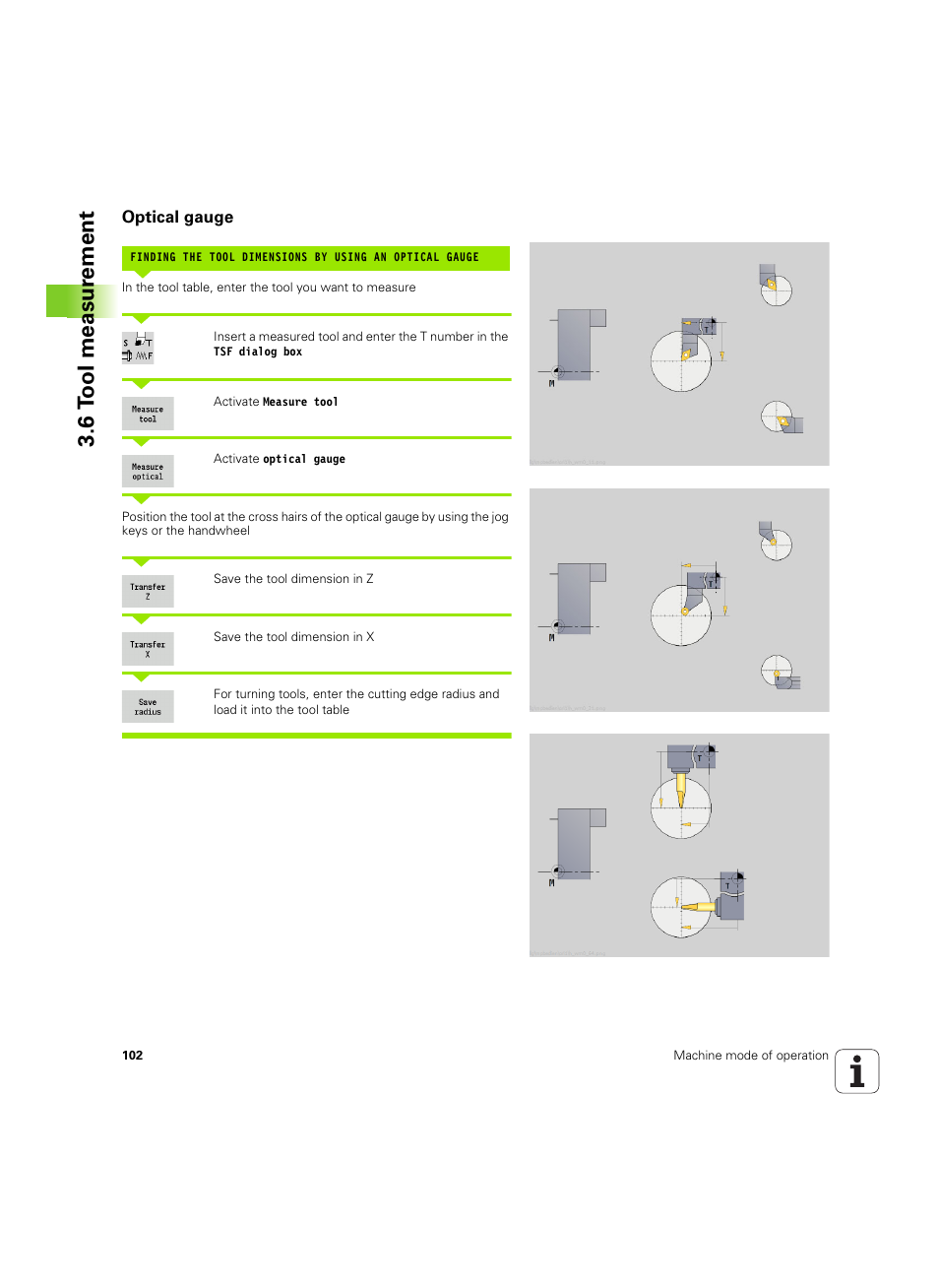 Optical gauge, 6 to ol measur ement | HEIDENHAIN SW 68894x-02 User Manual | Page 102 / 619