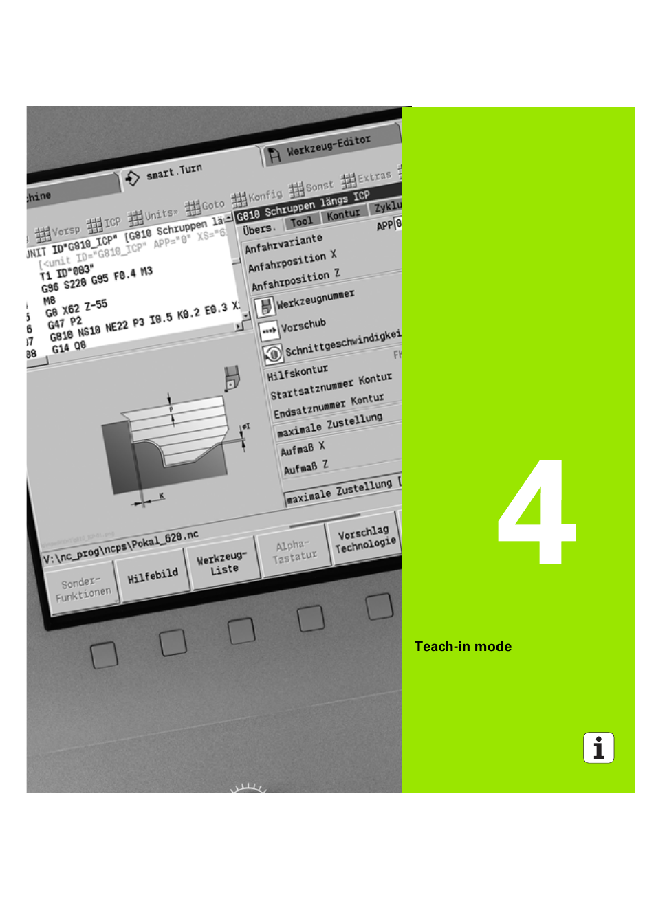 Teach-in mode, 4 teach-in mode | HEIDENHAIN SW 68894x-02 User Manual | Page 121 / 619