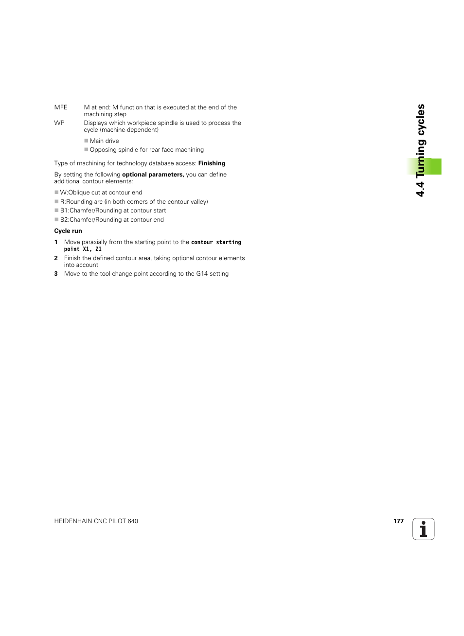 4 tu rn ing cy cles | HEIDENHAIN SW 68894x-02 User Manual | Page 177 / 619
