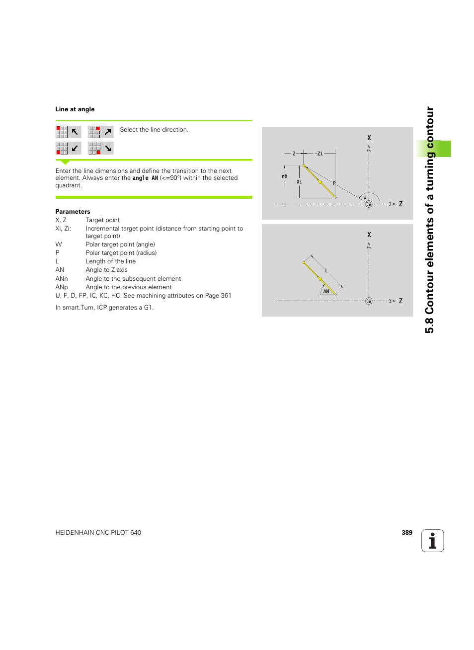 8 cont our elements of a tu rn ing cont our | HEIDENHAIN SW 68894x-02 User Manual | Page 389 / 619