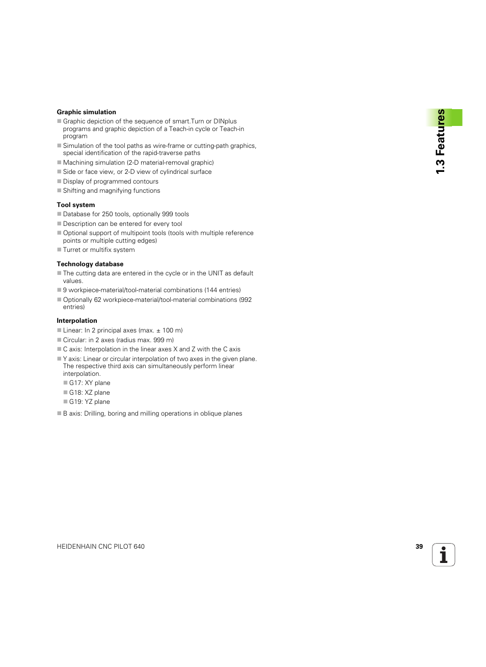 3 feat ur es | HEIDENHAIN SW 68894x-02 User Manual | Page 39 / 619