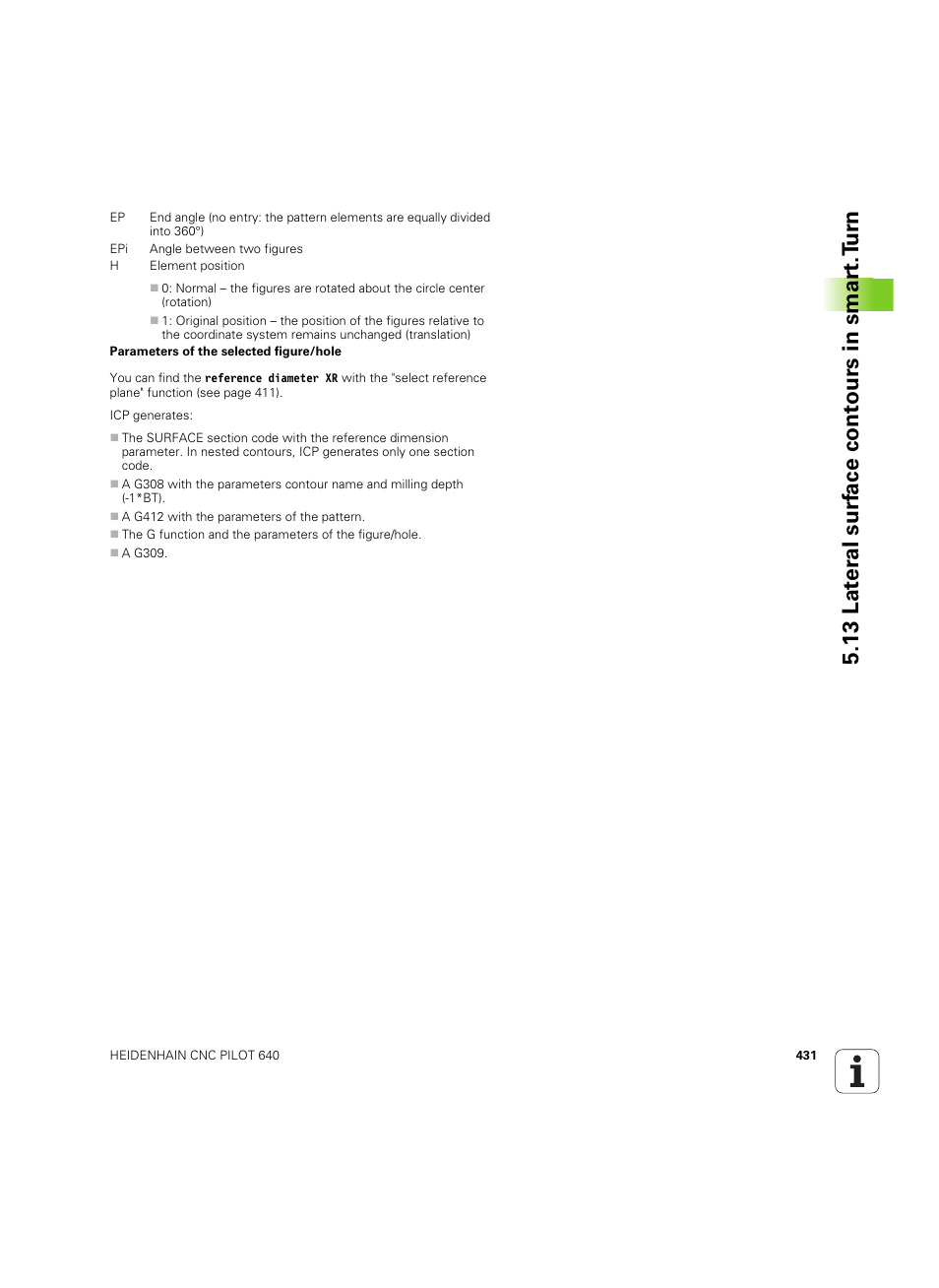 13 lat er al surf ace cont ours in smar t.t u rn | HEIDENHAIN SW 68894x-02 User Manual | Page 431 / 619