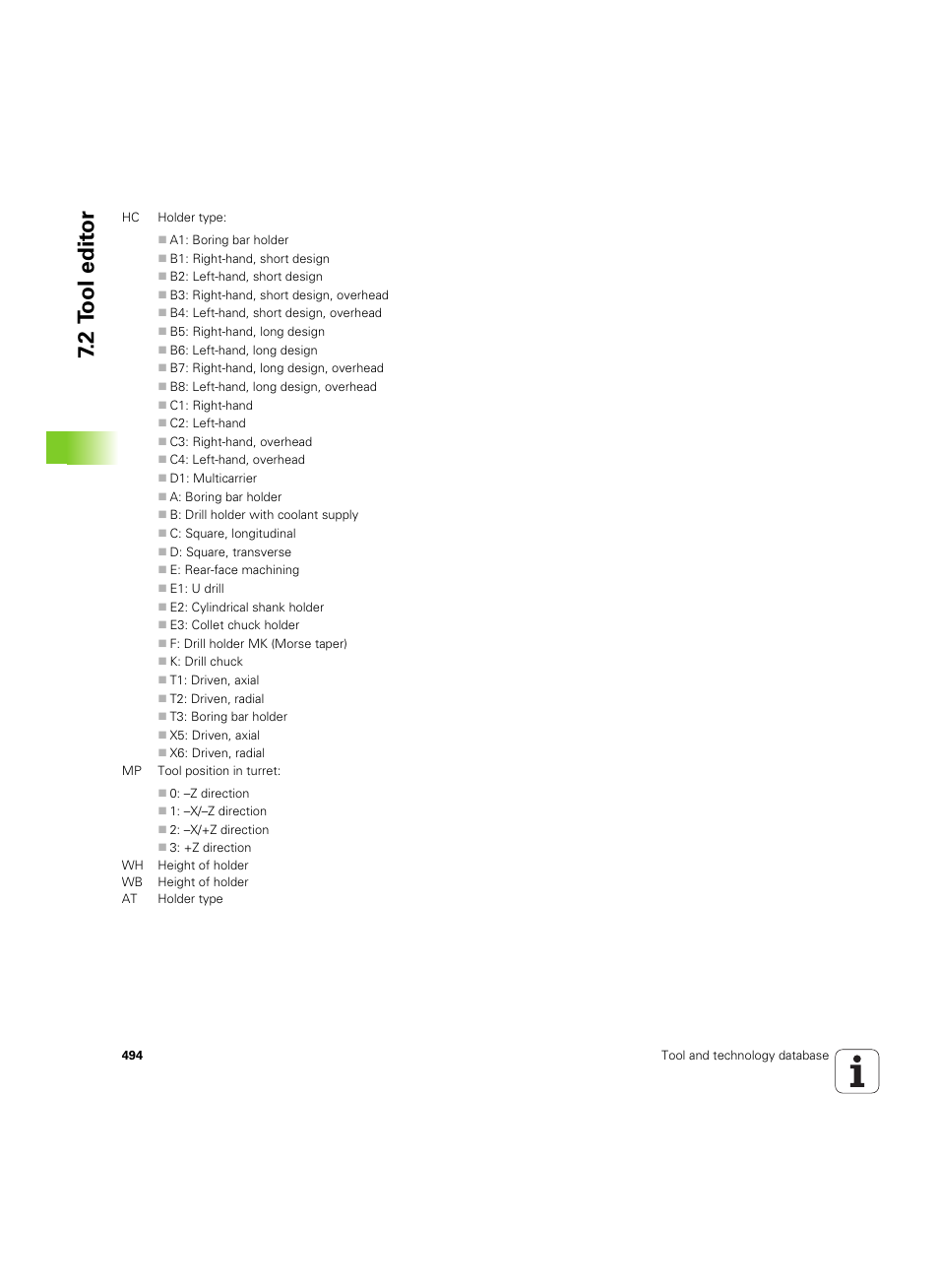 2 tool edit or | HEIDENHAIN SW 68894x-02 User Manual | Page 494 / 619