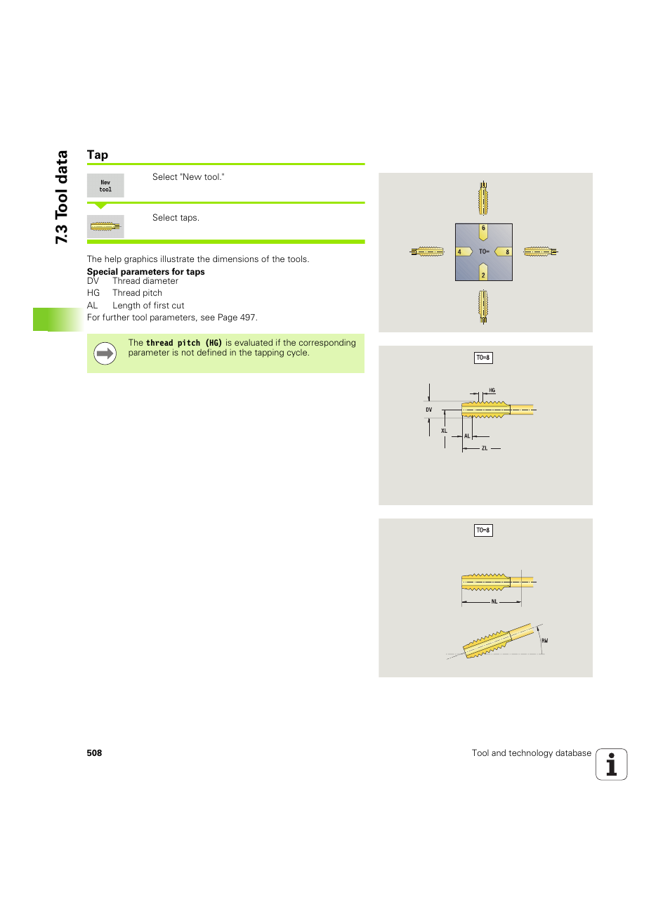 3 tool data | HEIDENHAIN SW 68894x-02 User Manual | Page 508 / 619