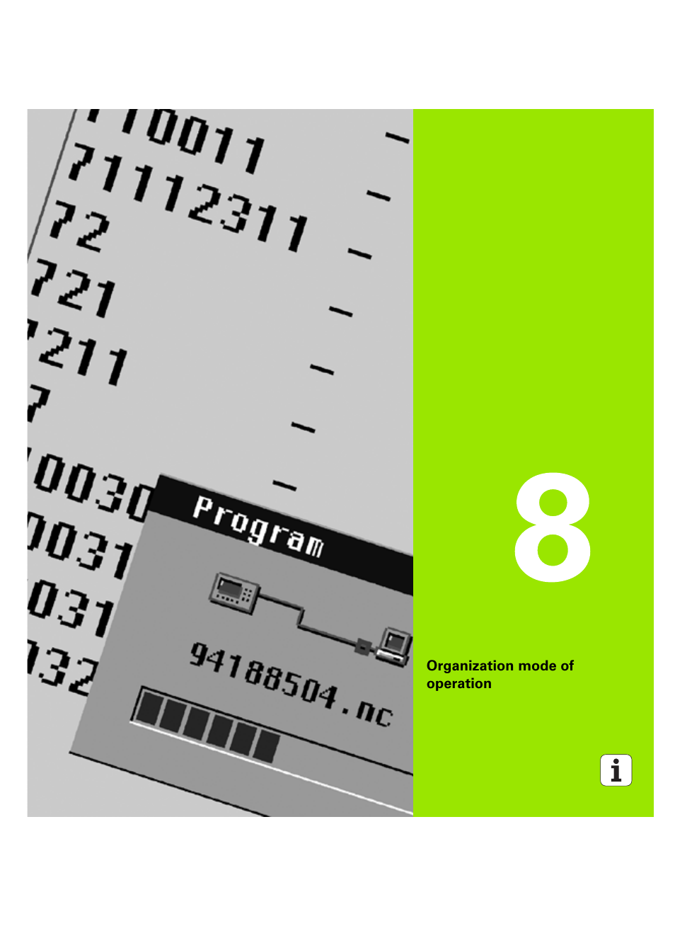 Organization mode of operation, 8 organization mode of operation | HEIDENHAIN SW 68894x-02 User Manual | Page 519 / 619