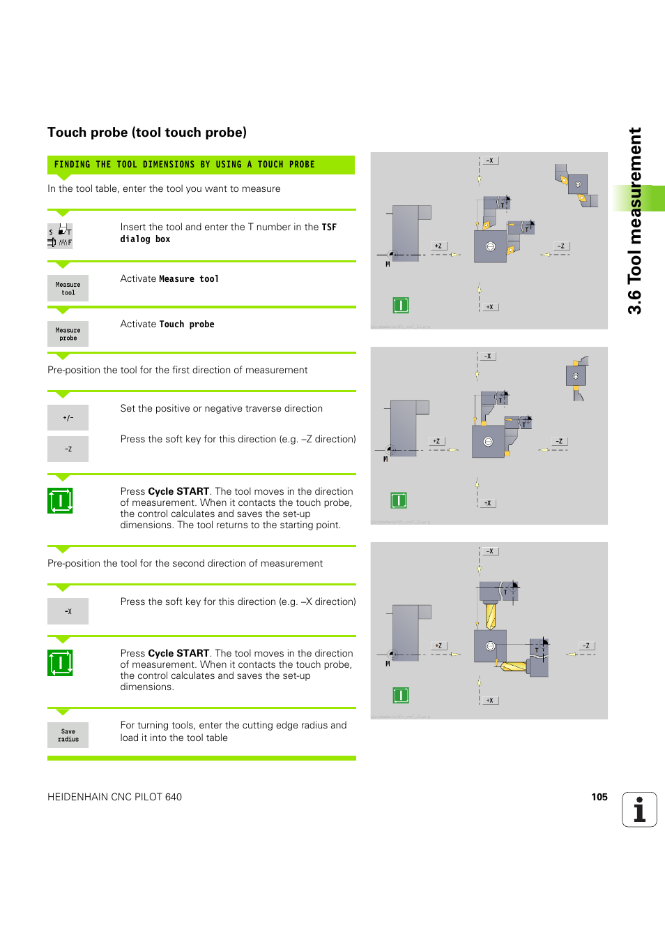 Touch probe (tool touch probe), 6 t o ol measur ement | HEIDENHAIN SW 68894x-03 User Manual | Page 105 / 654