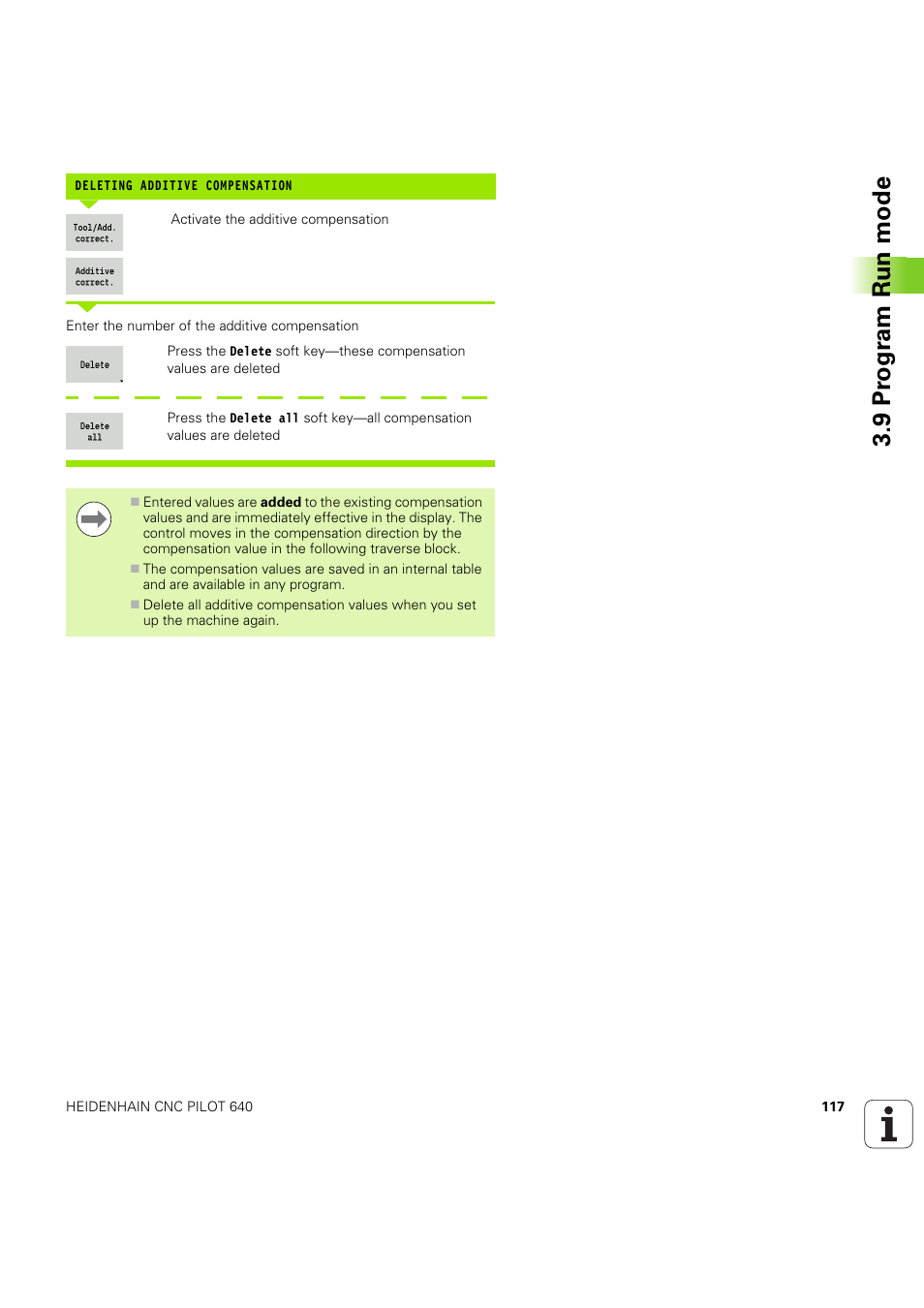 9 pr ogr am run mode | HEIDENHAIN SW 68894x-03 User Manual | Page 117 / 654
