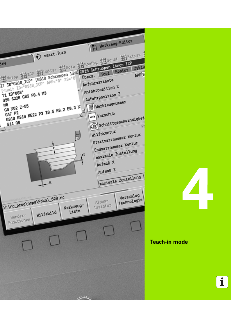 Teach-in mode, 4 teach-in mode | HEIDENHAIN SW 68894x-03 User Manual | Page 133 / 654