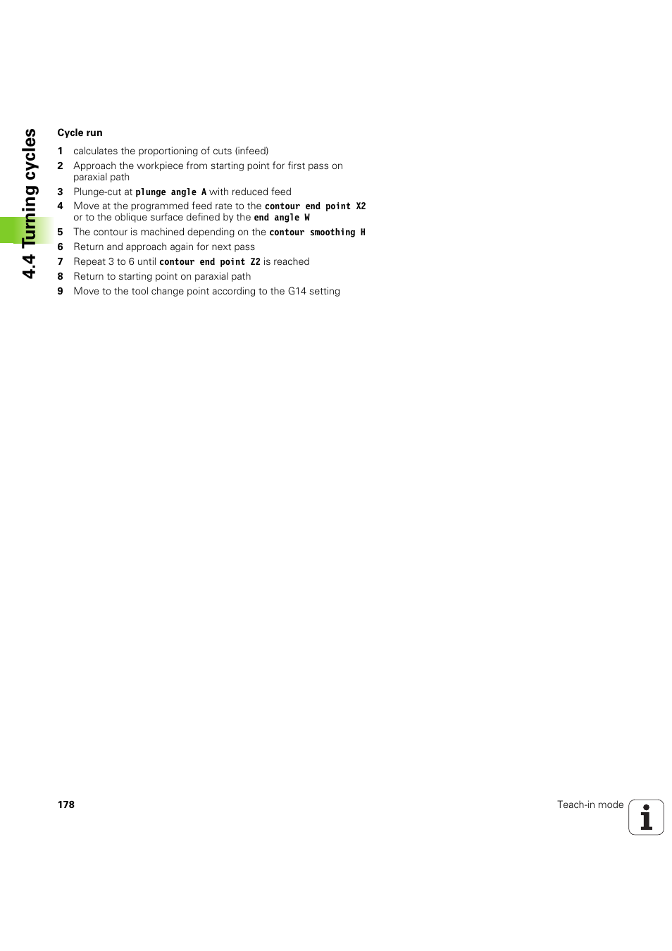 4 t u rn ing cy cles | HEIDENHAIN SW 68894x-03 User Manual | Page 178 / 654