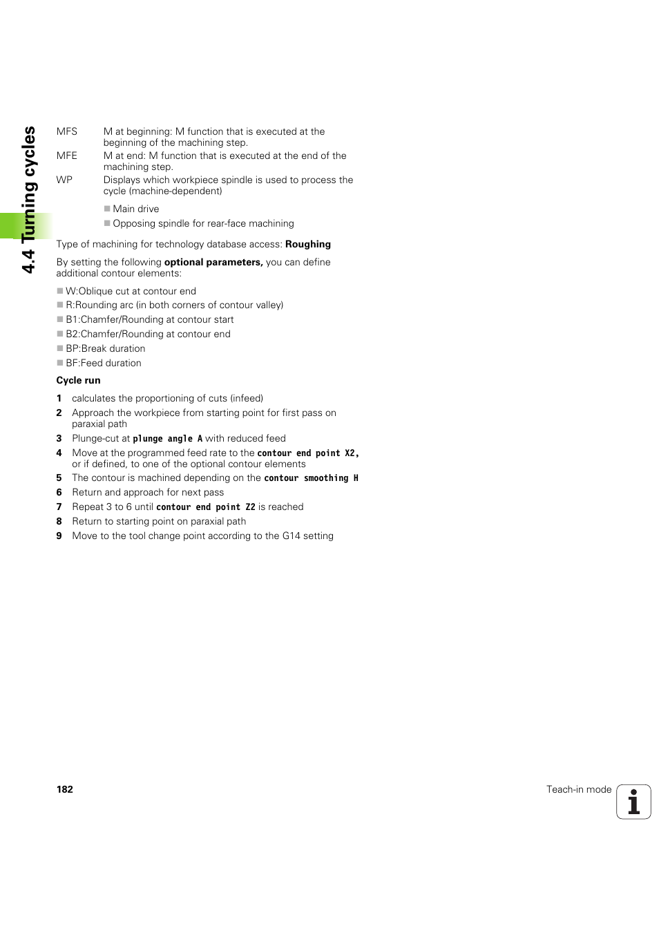 4 t u rn ing cy cles | HEIDENHAIN SW 68894x-03 User Manual | Page 182 / 654