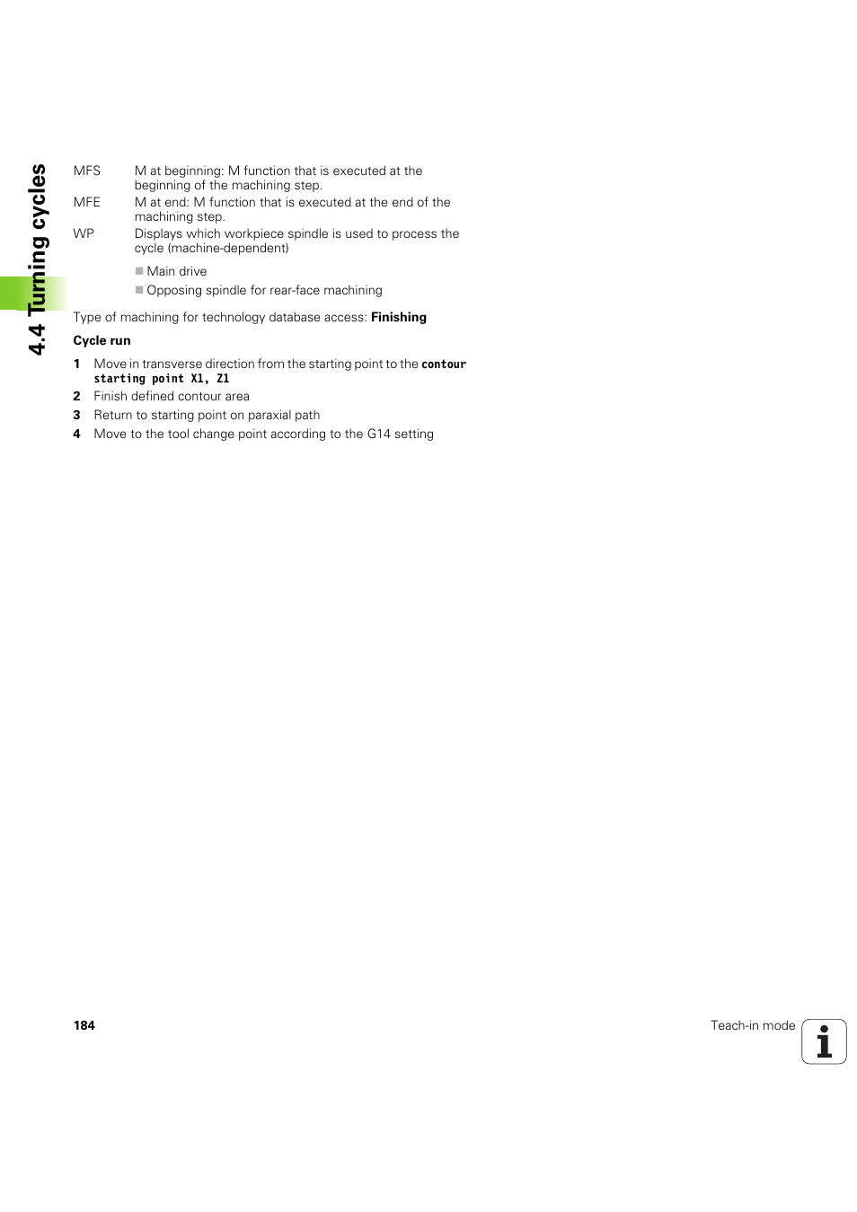 4 t u rn ing cy cles | HEIDENHAIN SW 68894x-03 User Manual | Page 184 / 654