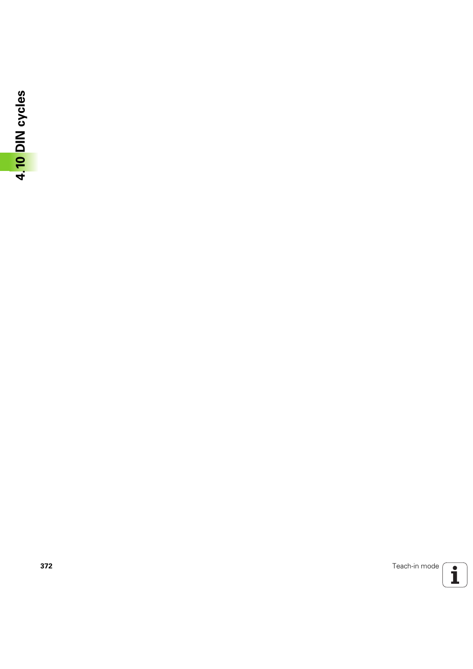 1 0 din cy cles | HEIDENHAIN SW 68894x-03 User Manual | Page 372 / 654