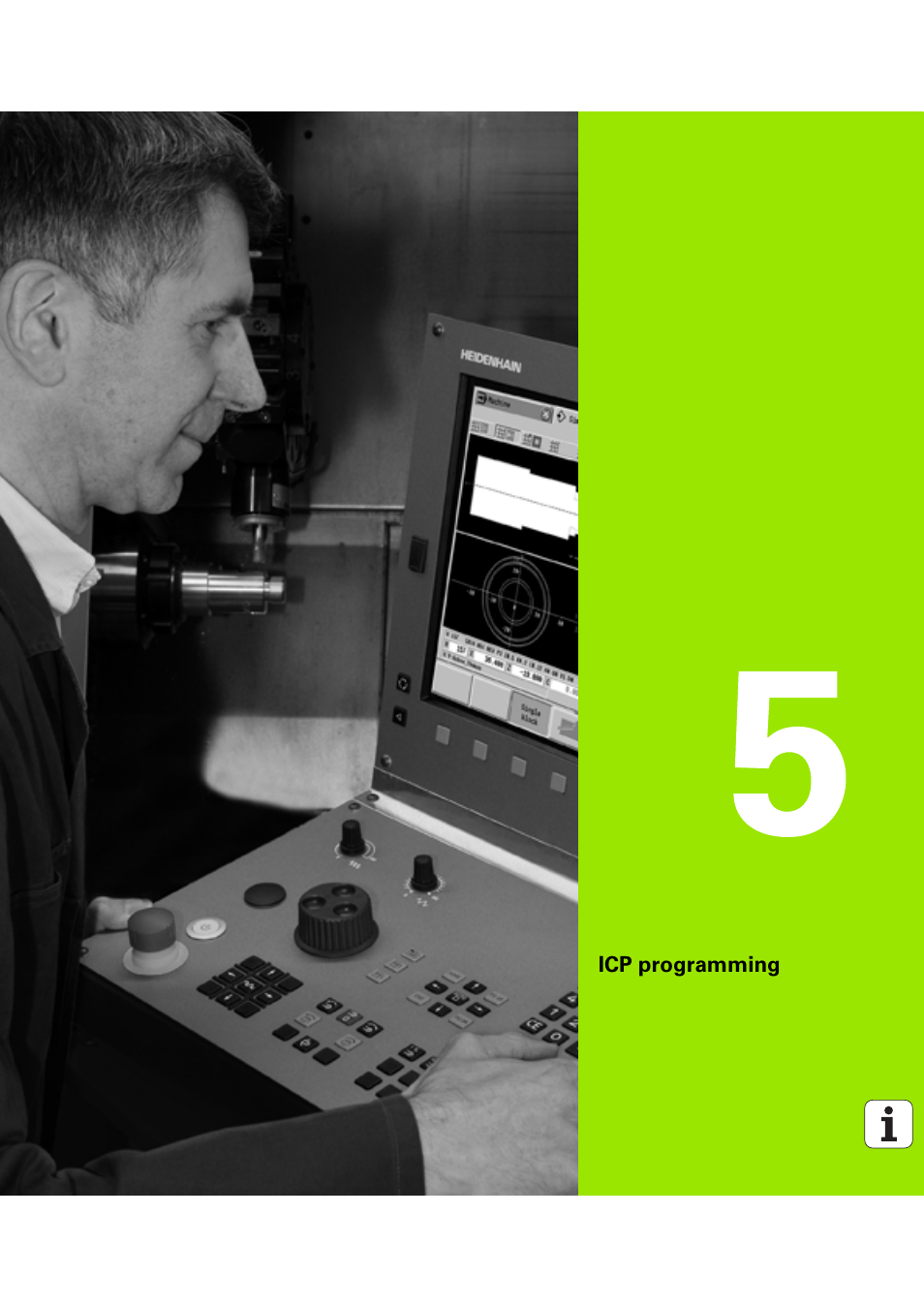 Icp programming, 5 icp programming | HEIDENHAIN SW 68894x-03 User Manual | Page 373 / 654