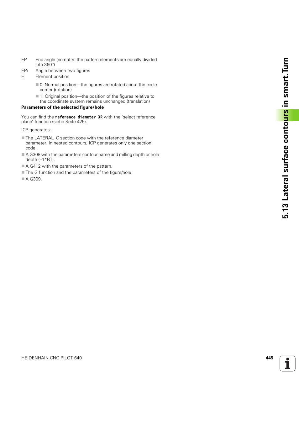 13 lat er al surf ace cont ours in smar t.t u rn | HEIDENHAIN SW 68894x-03 User Manual | Page 445 / 654