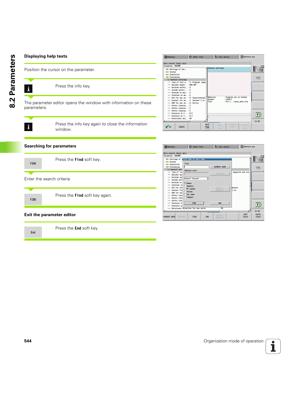 2 p a ra met e rs | HEIDENHAIN SW 68894x-03 User Manual | Page 544 / 654
