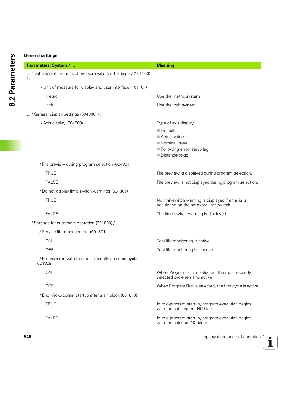 2 p a ra met e rs | HEIDENHAIN SW 68894x-03 User Manual | Page 546 / 654