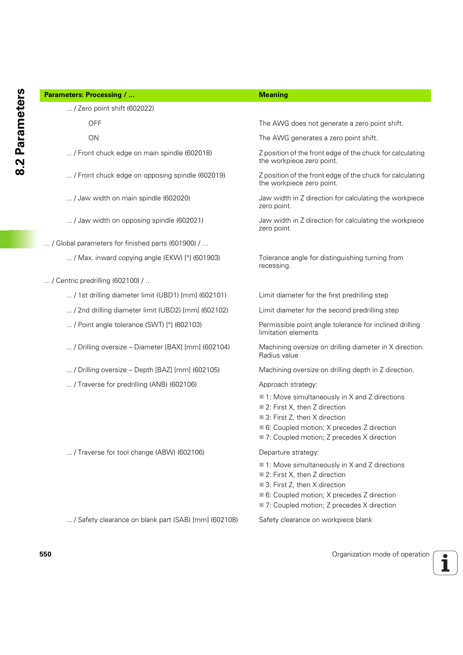 2 p a ra met e rs | HEIDENHAIN SW 68894x-03 User Manual | Page 550 / 654