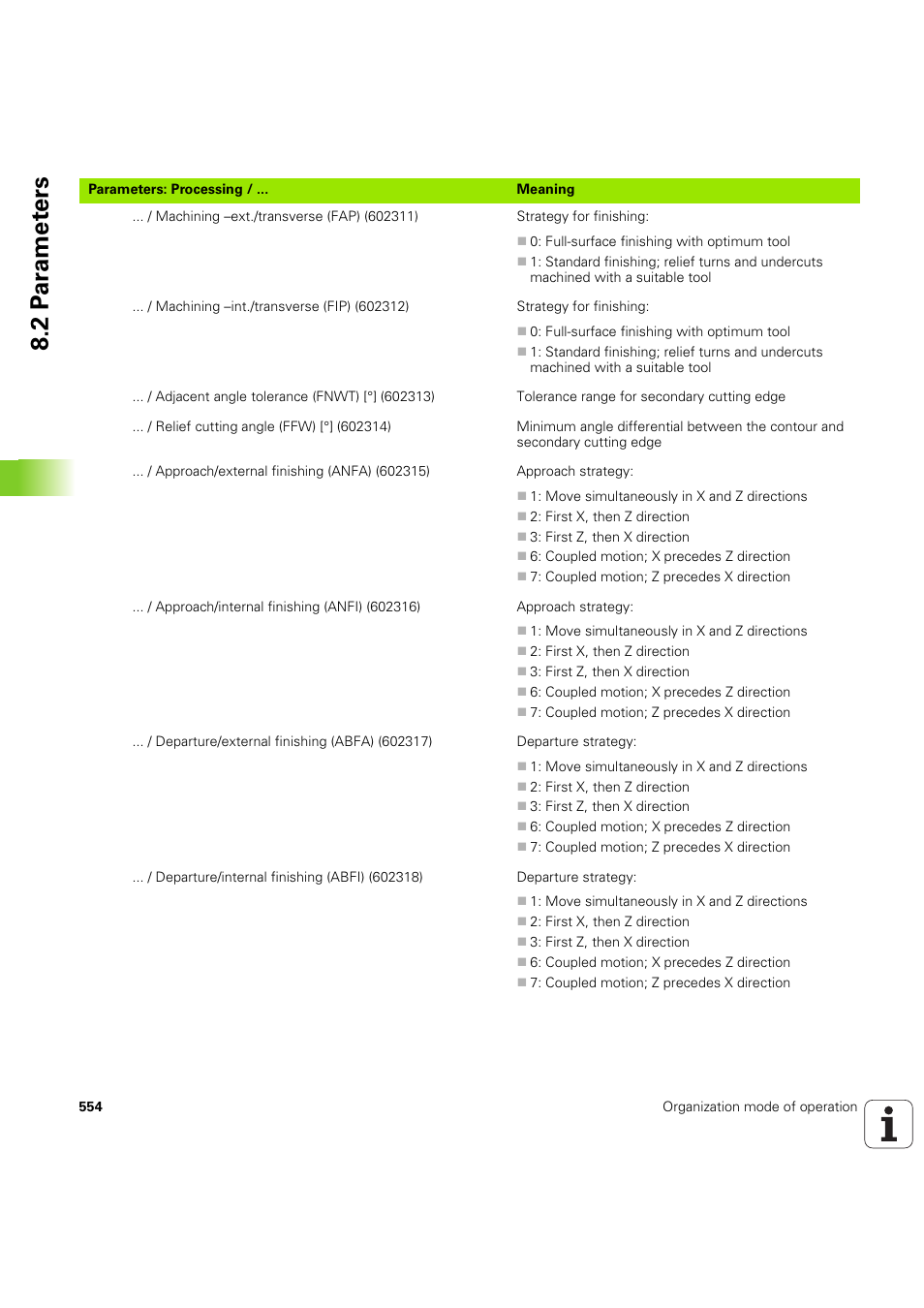 2 p a ra met e rs | HEIDENHAIN SW 68894x-03 User Manual | Page 554 / 654