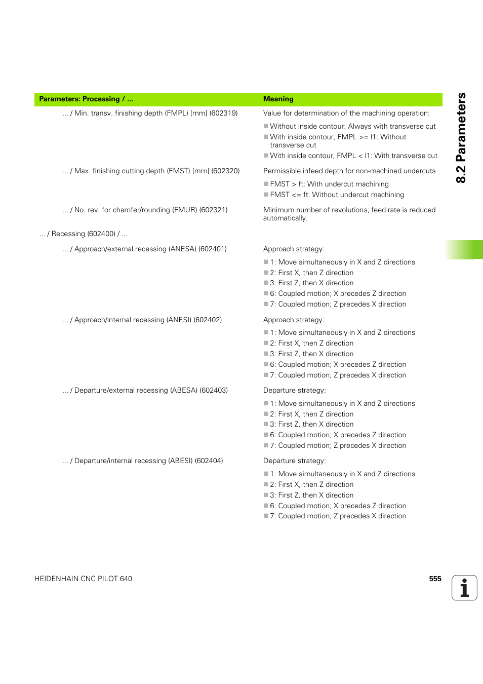 2 p a ra met e rs | HEIDENHAIN SW 68894x-03 User Manual | Page 555 / 654