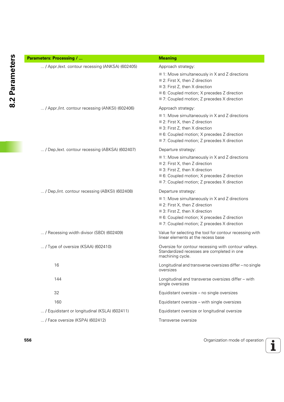2 p a ra met e rs | HEIDENHAIN SW 68894x-03 User Manual | Page 556 / 654