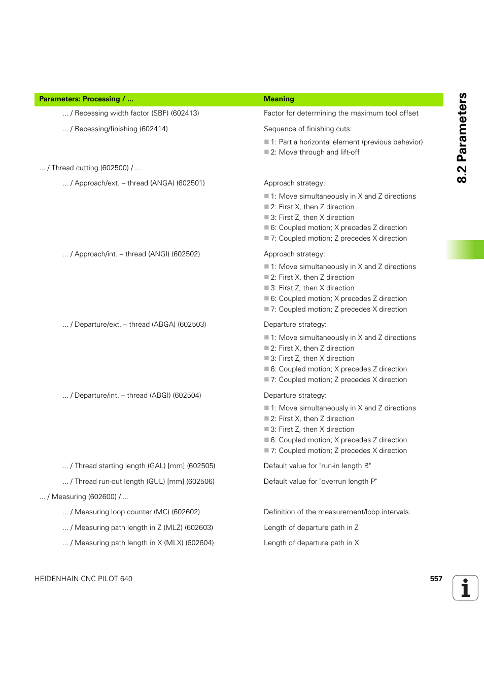 2 p a ra met e rs | HEIDENHAIN SW 68894x-03 User Manual | Page 557 / 654
