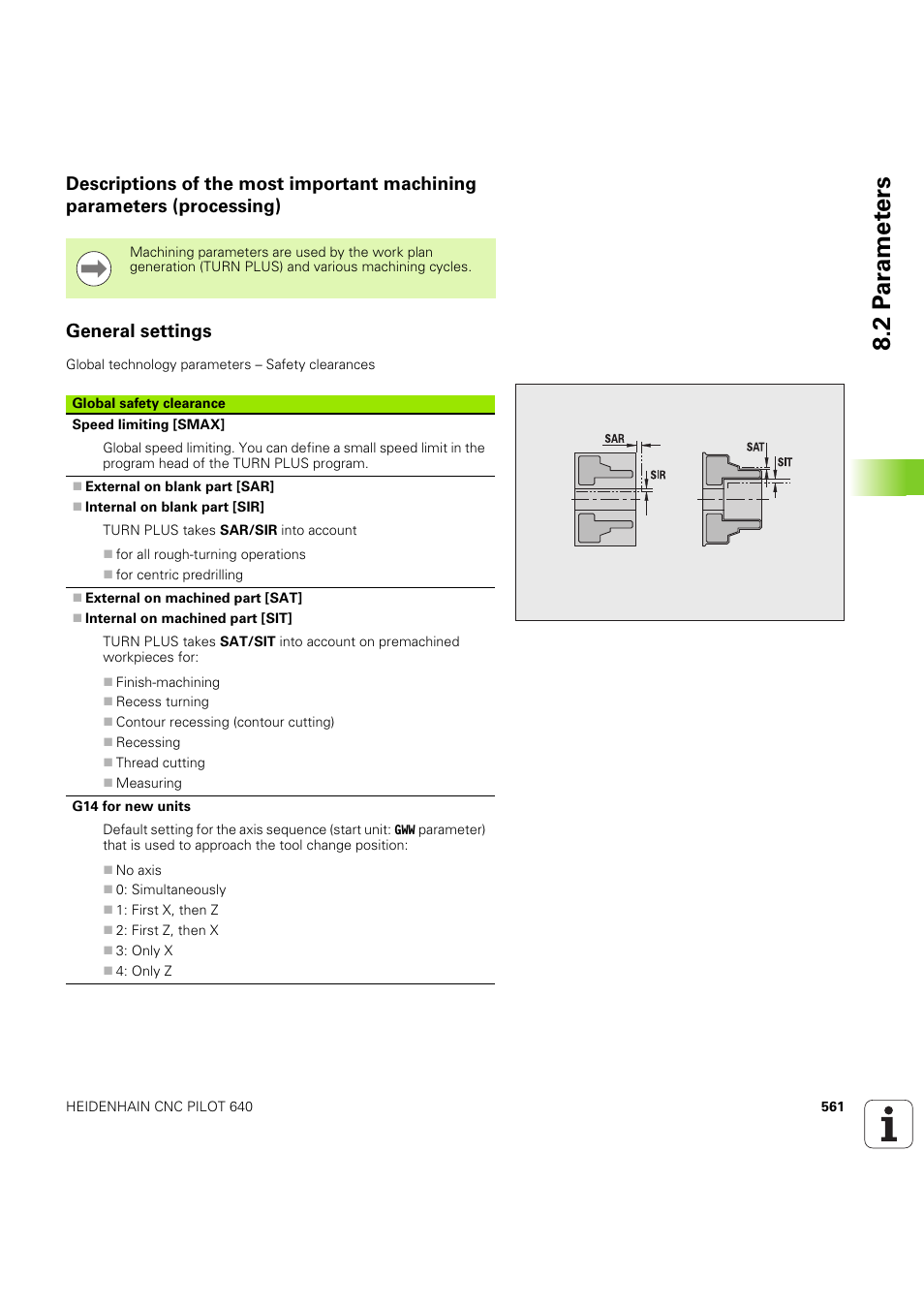 General settings, 2 p a ra met e rs | HEIDENHAIN SW 68894x-03 User Manual | Page 561 / 654
