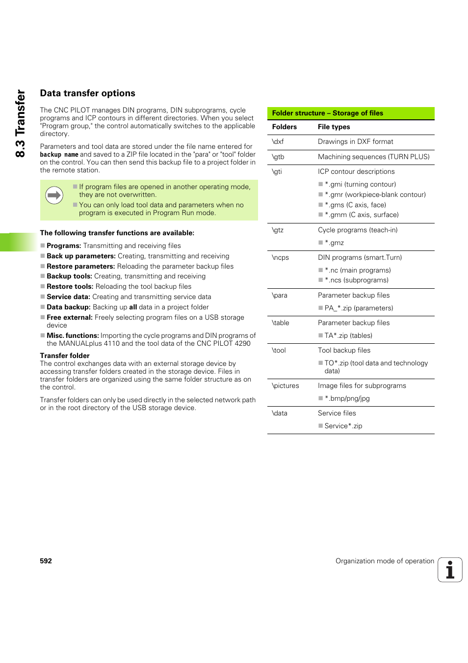 Data transfer options, 3 t ransf er | HEIDENHAIN SW 68894x-03 User Manual | Page 592 / 654