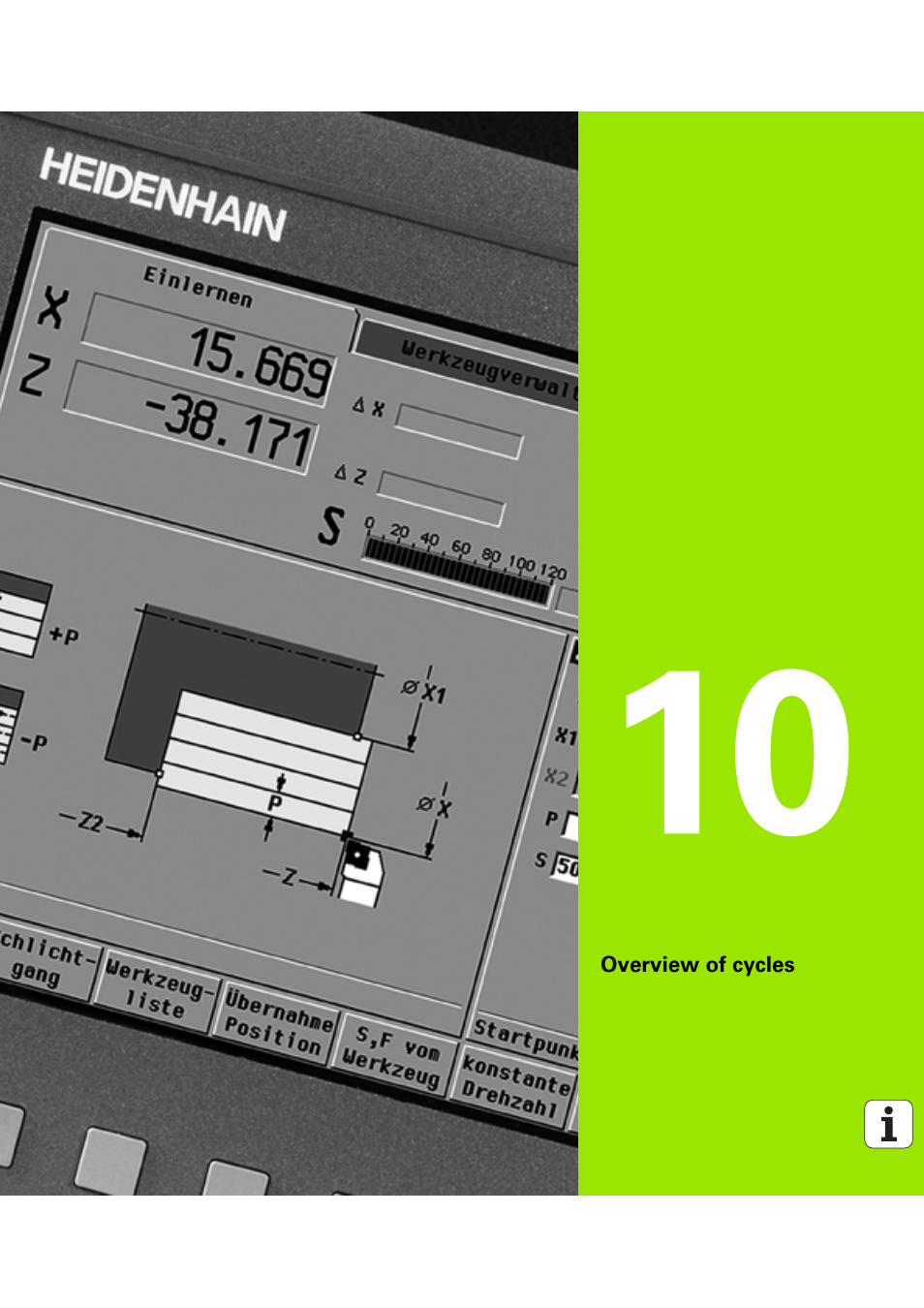 Overview of cycles, 10 overview of cycles | HEIDENHAIN SW 68894x-03 User Manual | Page 641 / 654