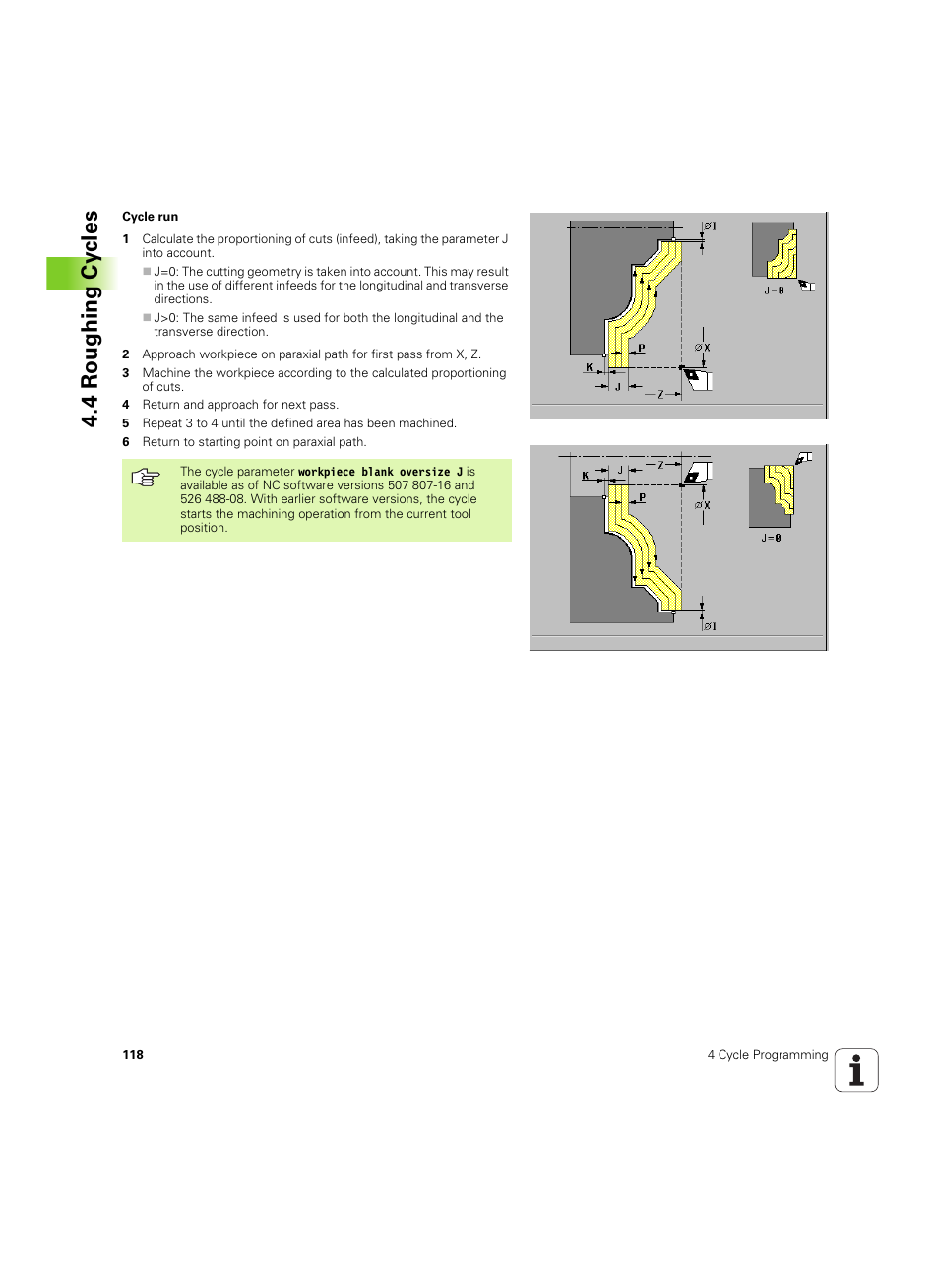 4 roughing cy cles | HEIDENHAIN MANUALplus 4110 User Manual | Page 118 / 550