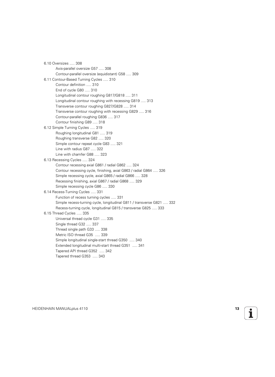 HEIDENHAIN MANUALplus 4110 User Manual | Page 13 / 550