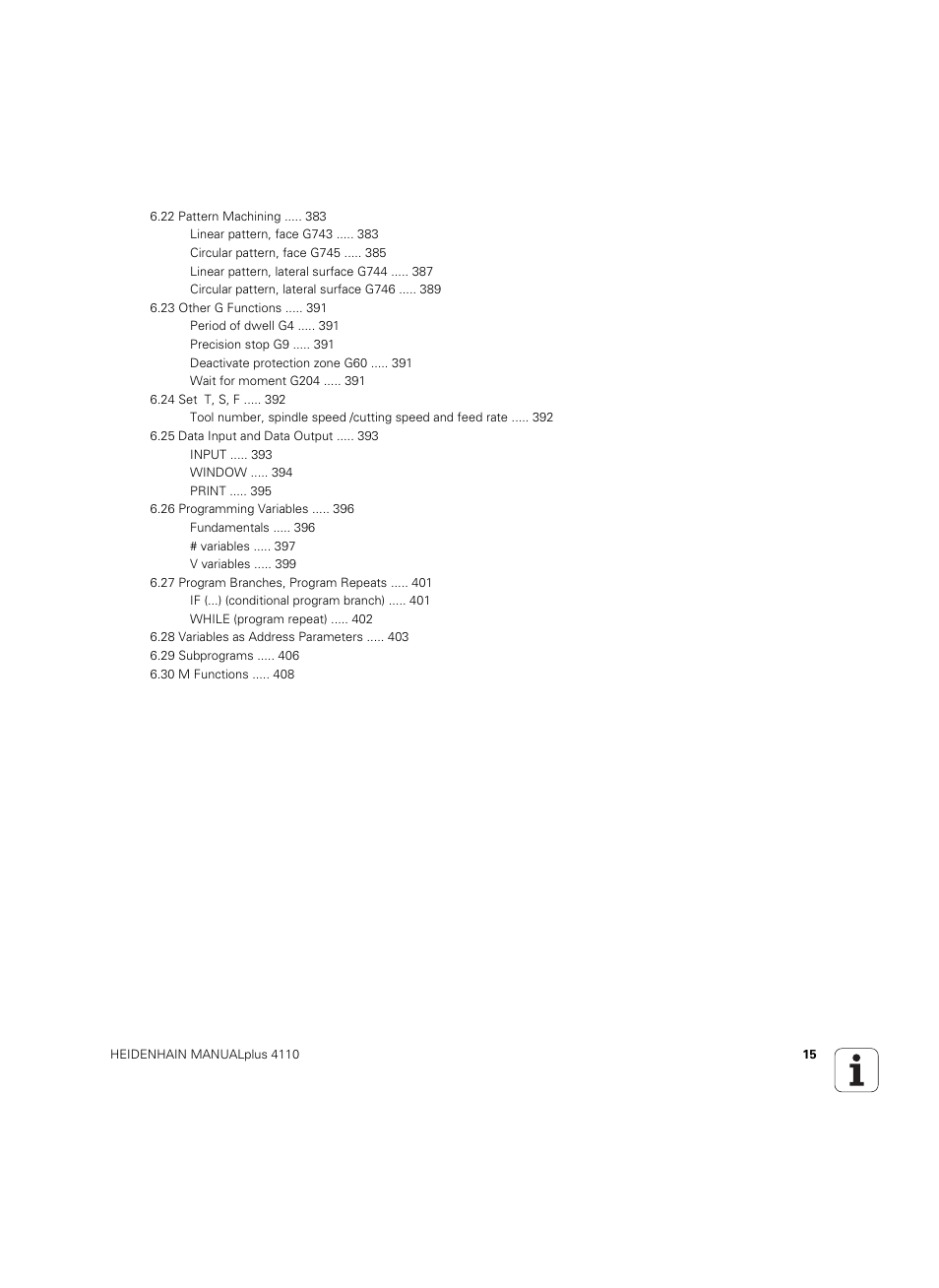 HEIDENHAIN MANUALplus 4110 User Manual | Page 15 / 550