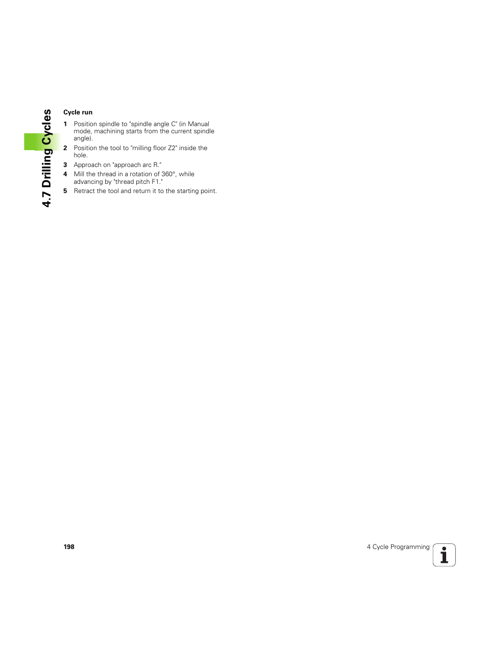 7 dr illing cy cles | HEIDENHAIN MANUALplus 4110 User Manual | Page 198 / 550