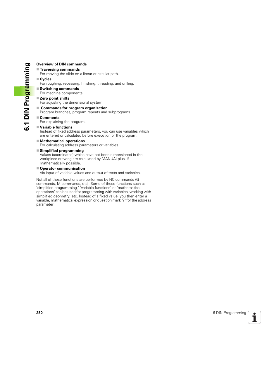 1 din pr ogr a mming | HEIDENHAIN MANUALplus 4110 User Manual | Page 280 / 550
