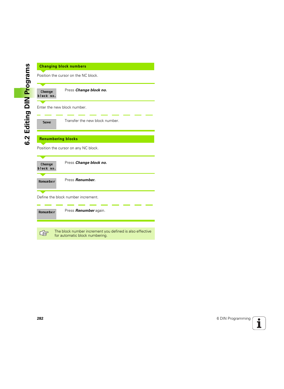 2 editing din pr ogr a ms | HEIDENHAIN MANUALplus 4110 User Manual | Page 282 / 550