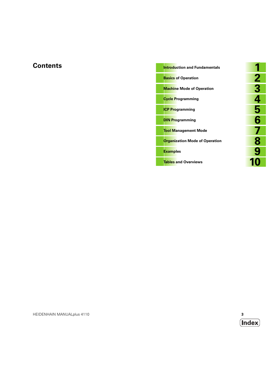 HEIDENHAIN MANUALplus 4110 User Manual | Page 3 / 550