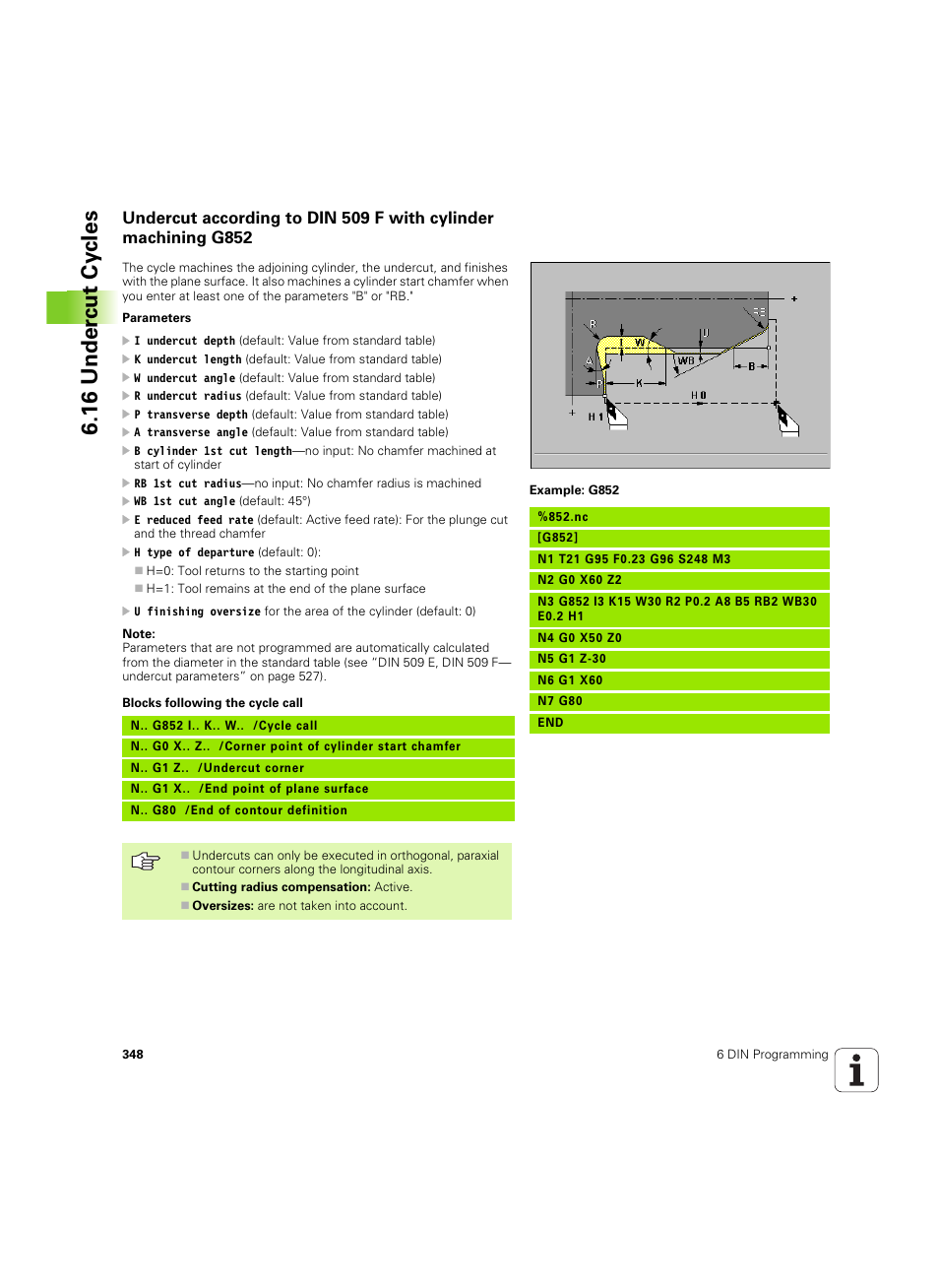 16 under c ut cy cles | HEIDENHAIN MANUALplus 4110 User Manual | Page 348 / 550