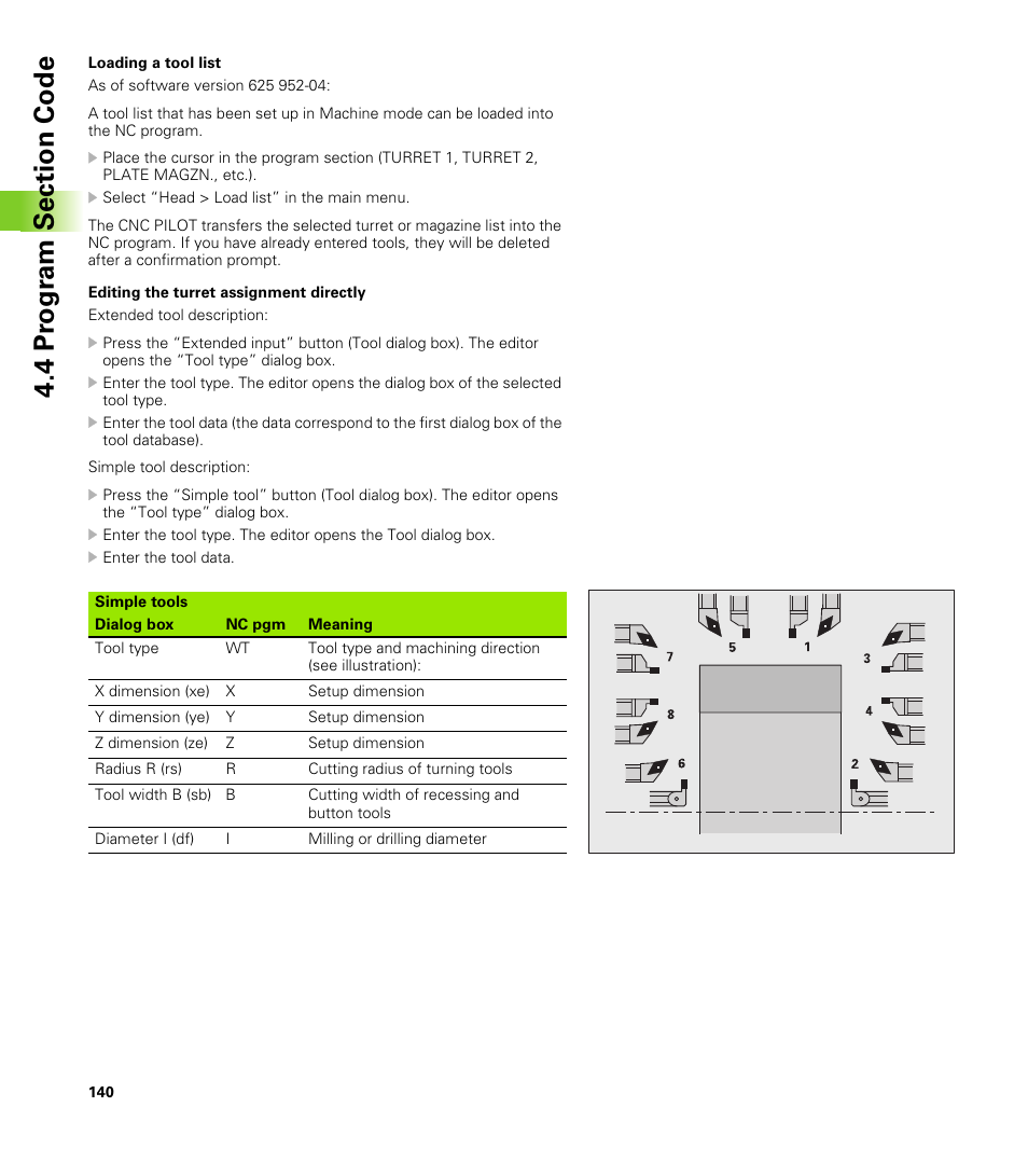HEIDENHAIN CNC Pilot 4290 V7.1 User Manual | Page 140 / 725