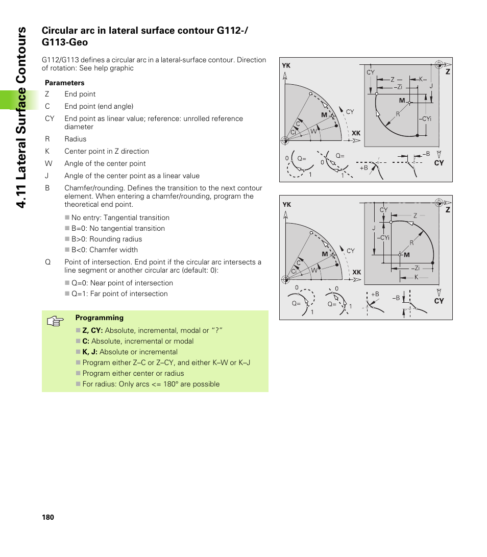1 1 lat er al surf ace cont ours | HEIDENHAIN CNC Pilot 4290 V7.1 User Manual | Page 180 / 725