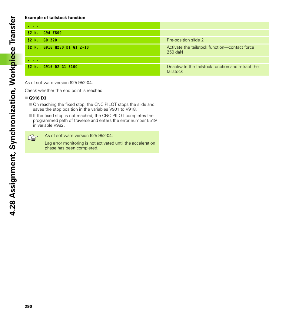 HEIDENHAIN CNC Pilot 4290 V7.1 User Manual | Page 290 / 725