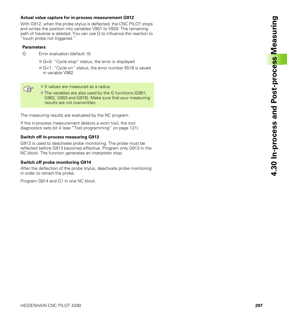 HEIDENHAIN CNC Pilot 4290 V7.1 User Manual | Page 297 / 725