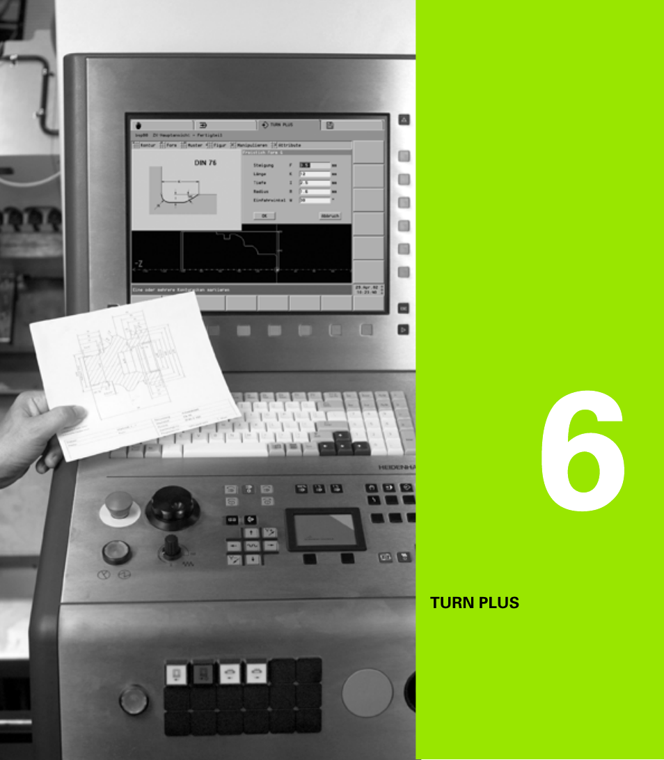 Turn plus, 6 turn plus | HEIDENHAIN CNC Pilot 4290 V7.1 User Manual | Page 389 / 725