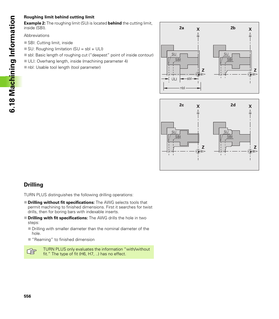 Drilling, 1 8 mac h ining inf o rm ation | HEIDENHAIN CNC Pilot 4290 V7.1 User Manual | Page 556 / 725