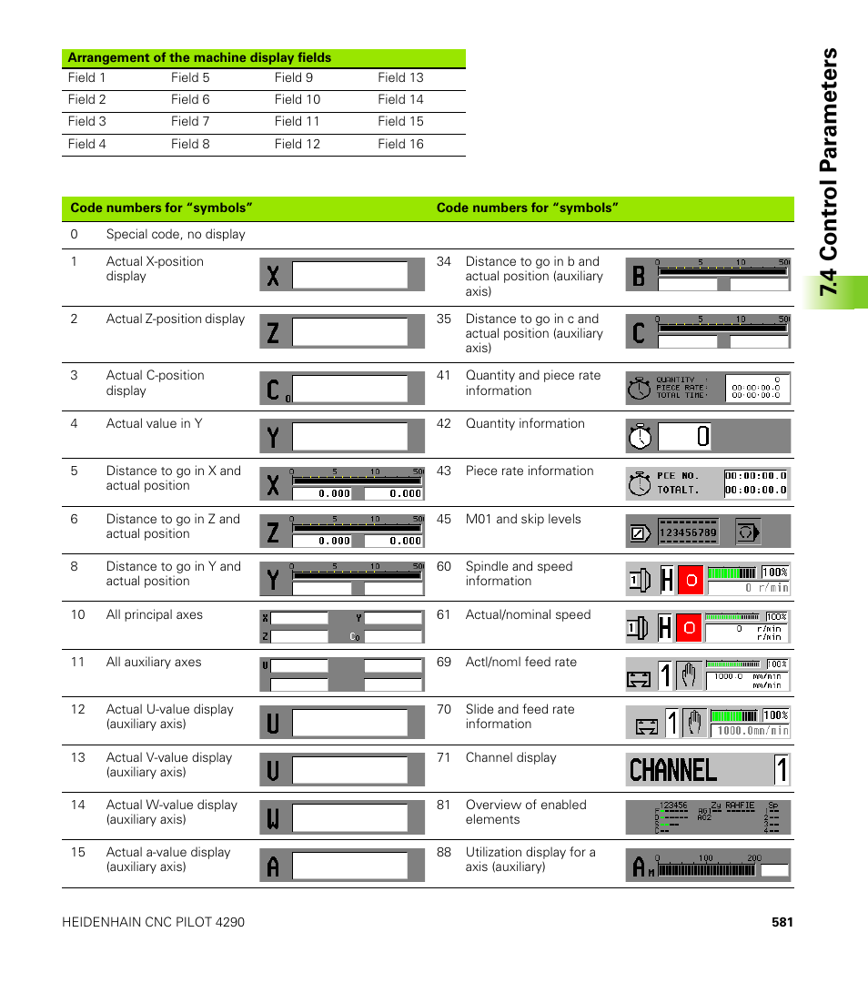HEIDENHAIN CNC Pilot 4290 V7.1 User Manual | Page 581 / 725