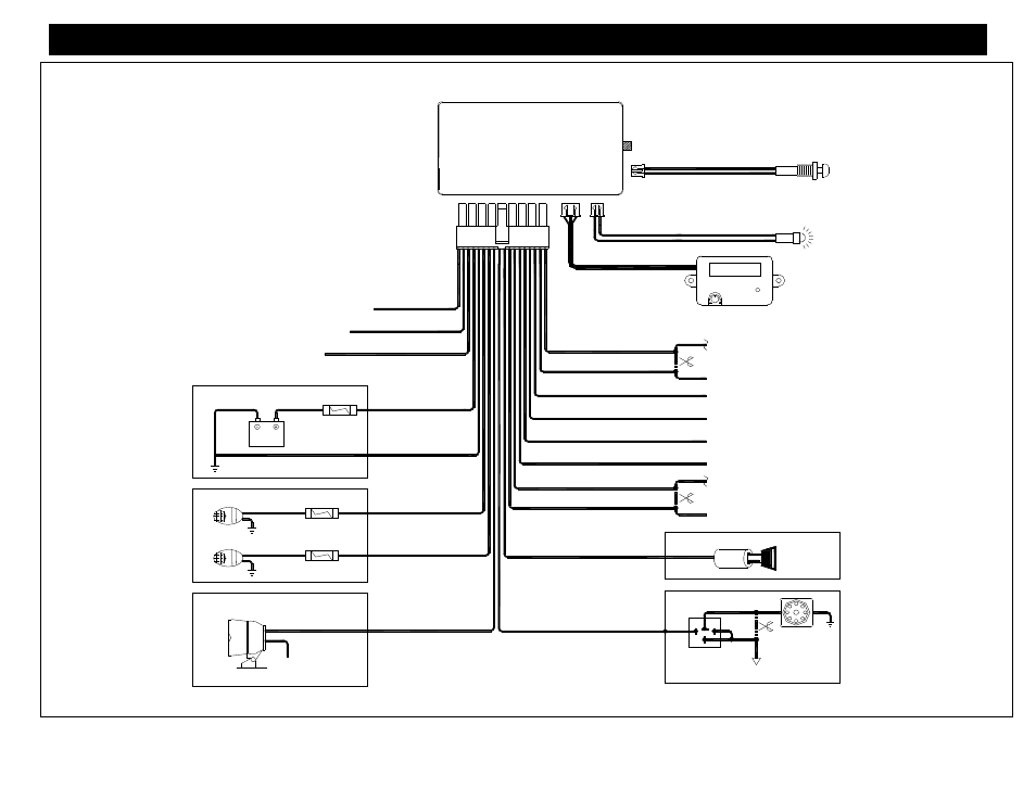 System wiring diagram, Cs-883 oem | Crimestopper Security Products CS-883 OEM User Manual | Page 8 / 12