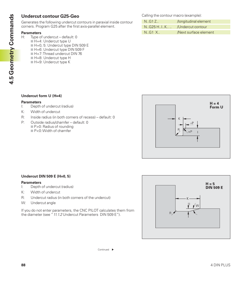 5 geometry commands | HEIDENHAIN CNC Pilot 4290 User Manual | Page 100 / 481