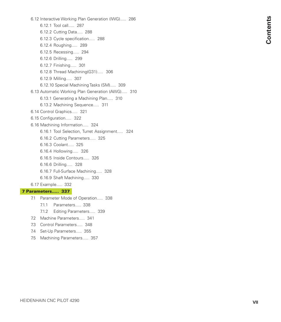 HEIDENHAIN CNC Pilot 4290 User Manual | Page 11 / 481