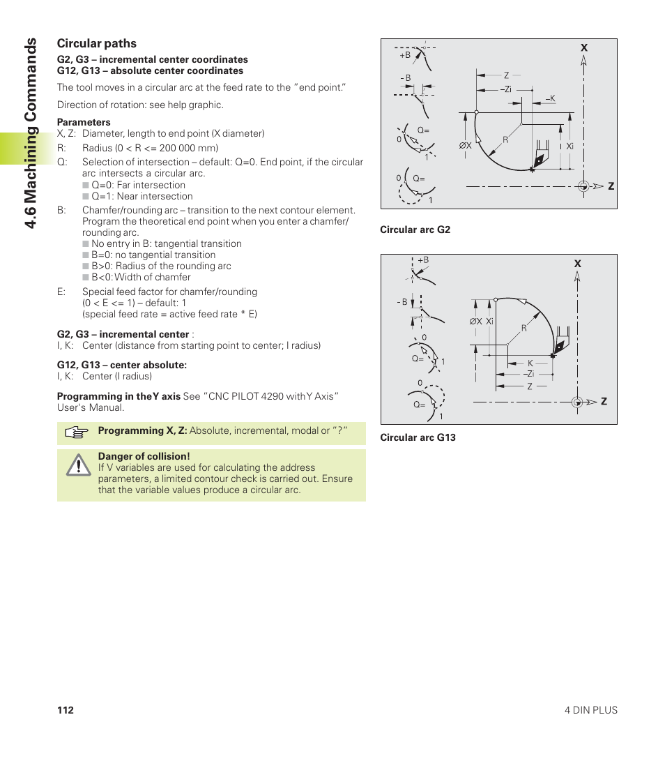 6 machining commands | HEIDENHAIN CNC Pilot 4290 User Manual | Page 124 / 481