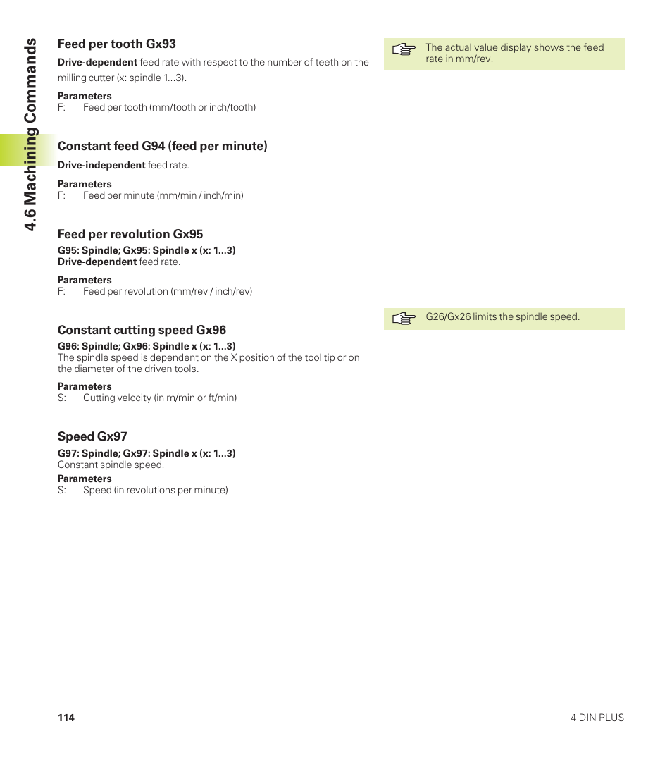 6 machining commands | HEIDENHAIN CNC Pilot 4290 User Manual | Page 126 / 481