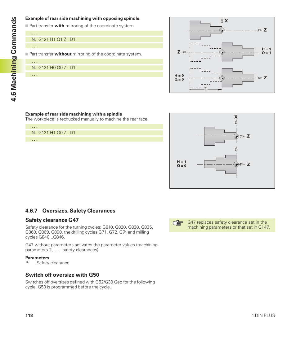 6 machining commands | HEIDENHAIN CNC Pilot 4290 User Manual | Page 130 / 481